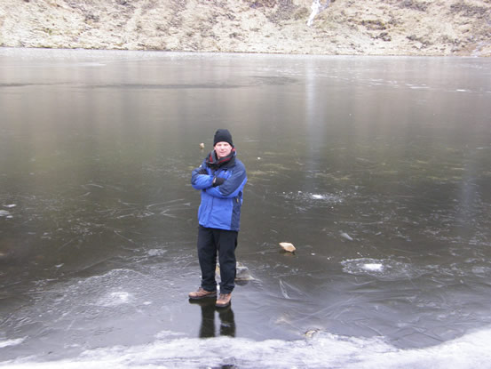 Me stood on Angle Tarn